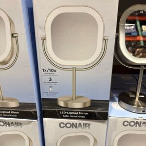 CONAIR Rechargeable Vanity Mirror - - 3.5 Hours On A Single Charge